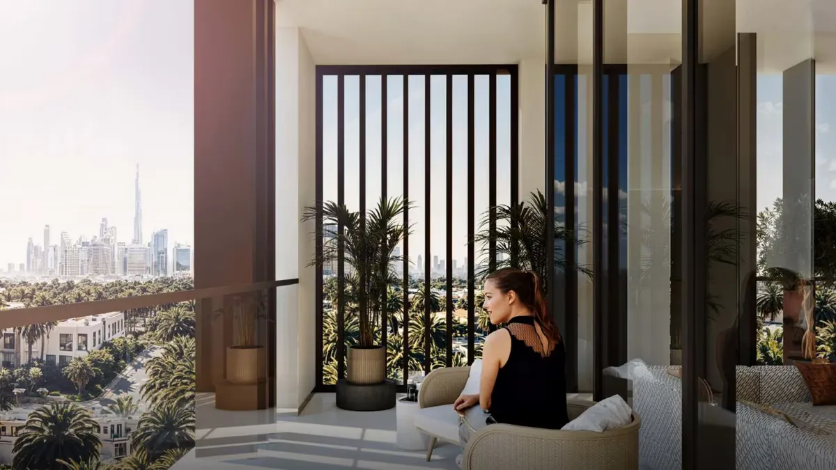 Rabdan Square 3-Bedroom Apartment layout at Meydan
